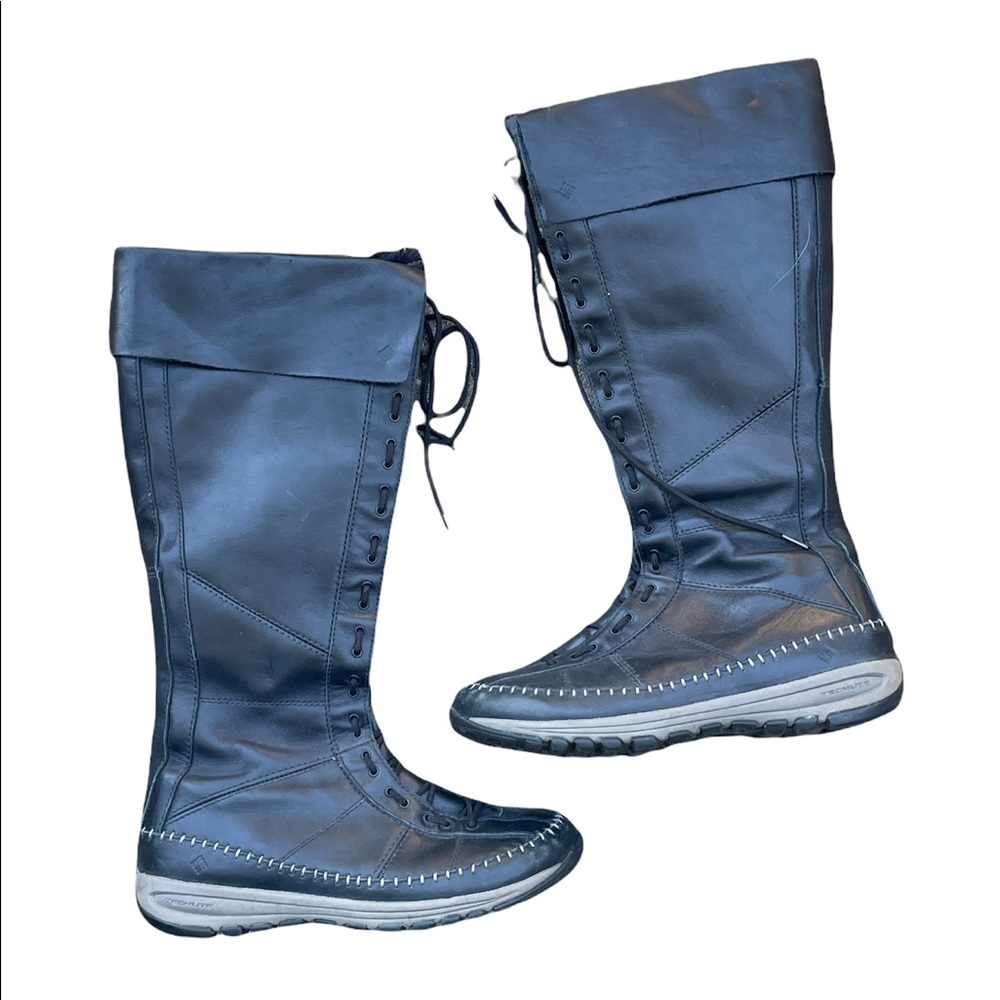 Columbia tall leather winter boots